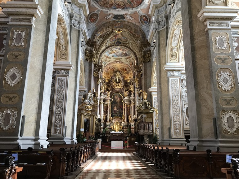 Interieur kerk Klosterneuburg